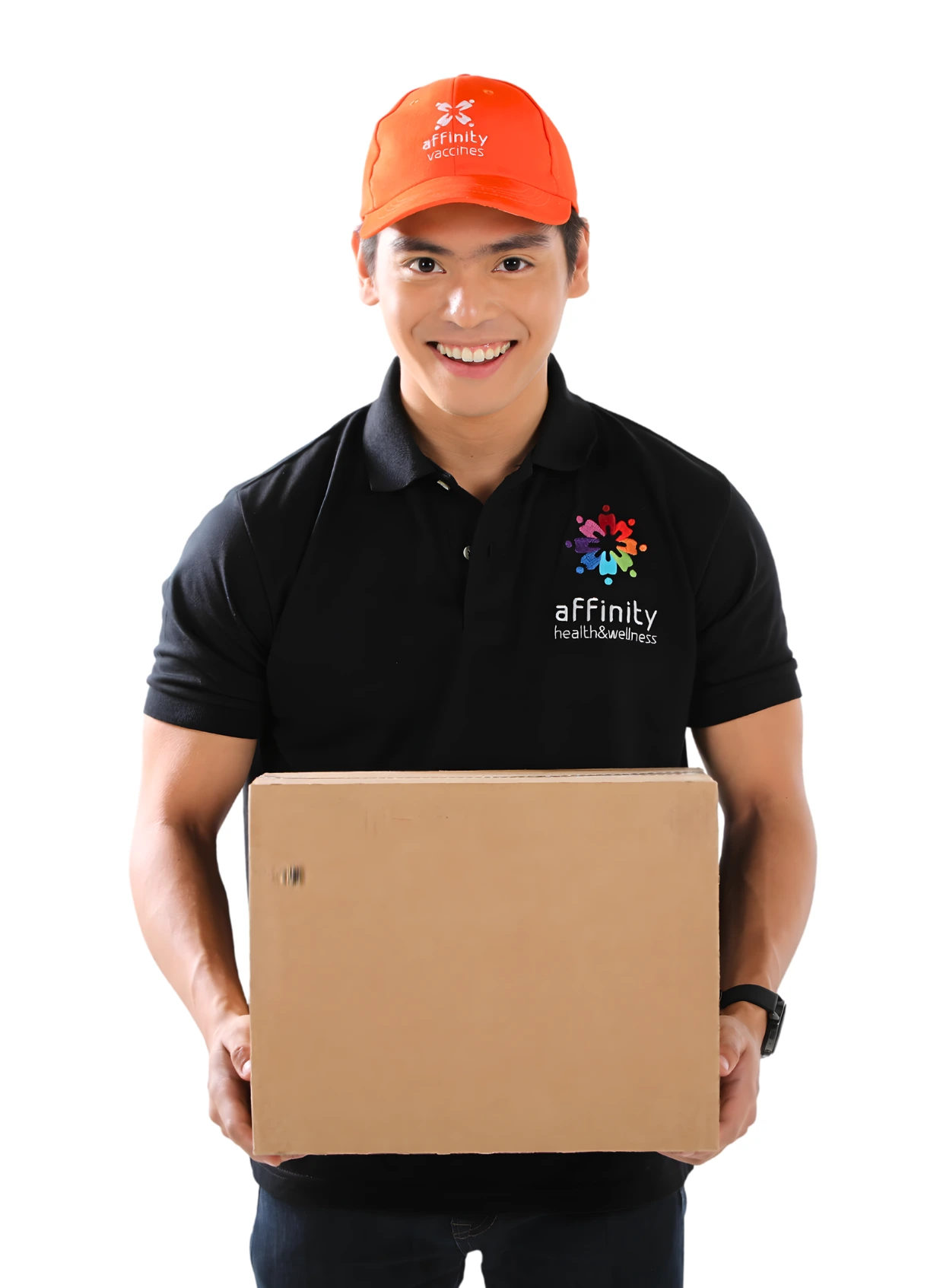 Medical support staff delivering healthcare services